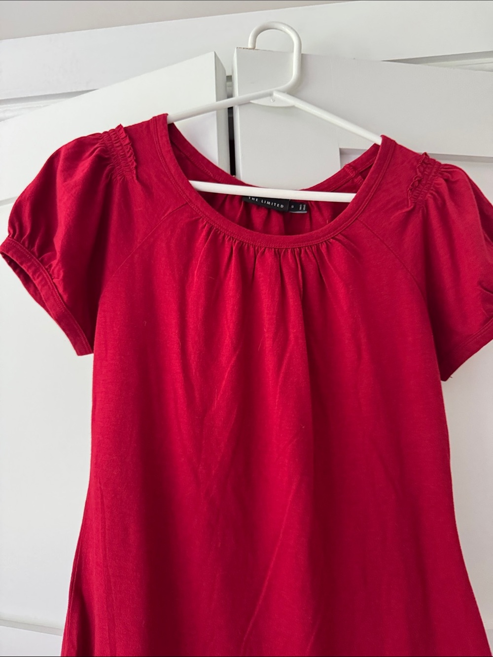 The Limited Ruby Red Short Sleeve Scoop Neck Tee